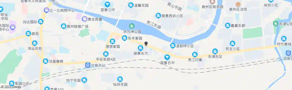 宜春阳光新城_公交站地图_宜春公交_妙搜公交查询2025