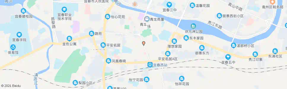 宜春人民家电_公交站地图_宜春公交_妙搜公交查询2025