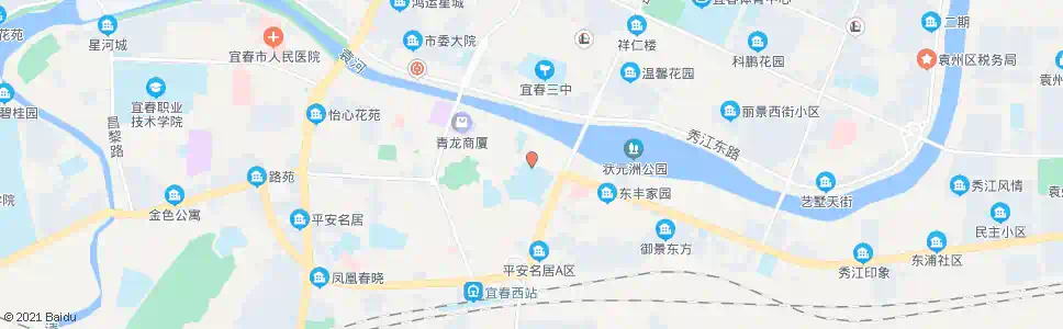 宜春一中_公交站地图_宜春公交_妙搜公交查询2025