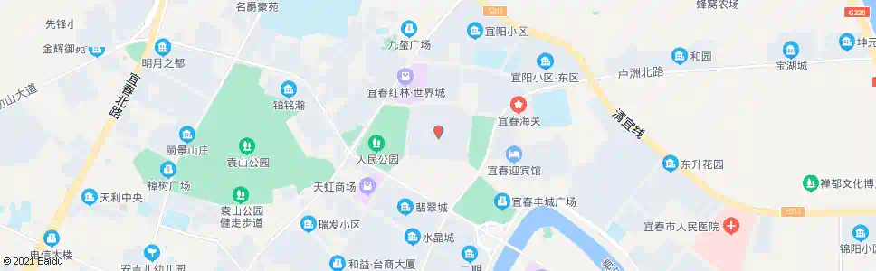 宜春原区政府_公交站地图_宜春公交_妙搜公交查询2025