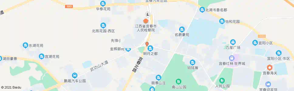 宜春城标广场_公交站地图_宜春公交_妙搜公交查询2025