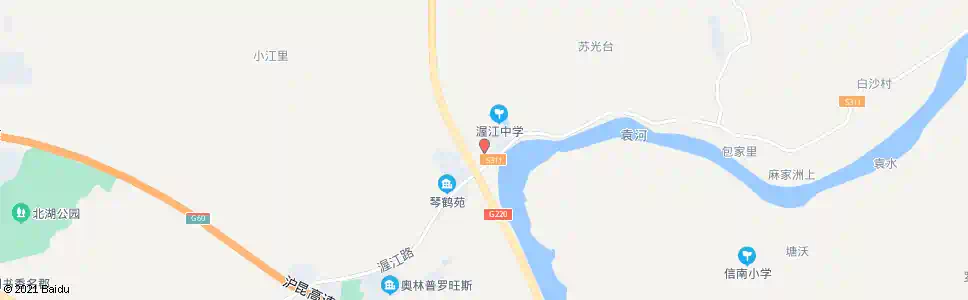 宜春渥江_公交站地图_宜春公交_妙搜公交查询2025