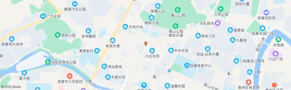 宜春高士北路口_公交站地图_宜春公交_妙搜公交查询2025