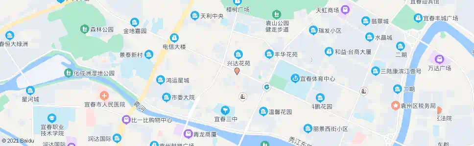 宜春阳光大酒店_公交站地图_宜春公交_妙搜公交查询2025