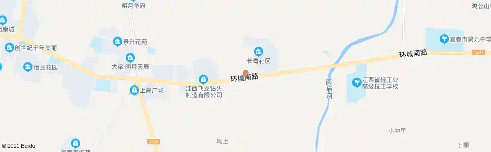宜春长青厂_公交站地图_宜春公交_妙搜公交查询2025