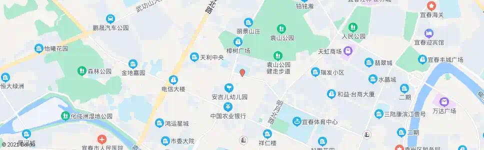 宜春第八小学_公交站地图_宜春公交_妙搜公交查询2025