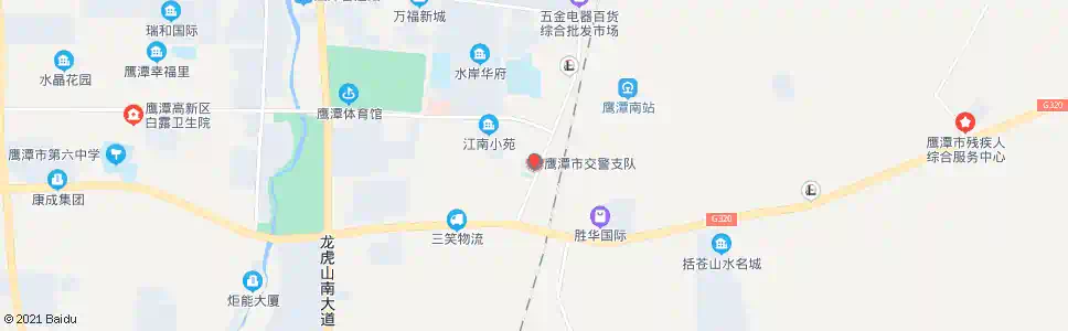 鹰潭事故处理中队_公交站地图_鹰潭公交_妙搜公交查询2025