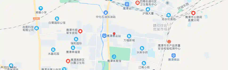 鹰潭万福家居广场_公交站地图_鹰潭公交_妙搜公交查询2025