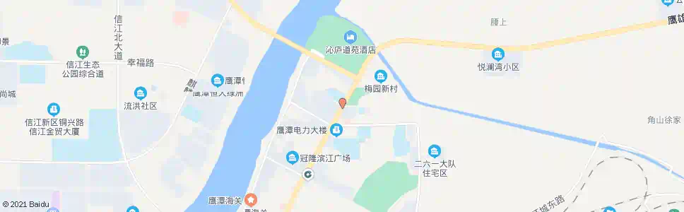 鹰潭六小_公交站地图_鹰潭公交_妙搜公交查询2025