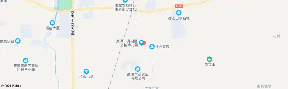 鹰潭上桂小学_公交站地图_鹰潭公交_妙搜公交查询2025