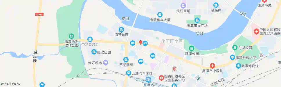 鹰潭莲花菜场_公交站地图_鹰潭公交_妙搜公交查询2025