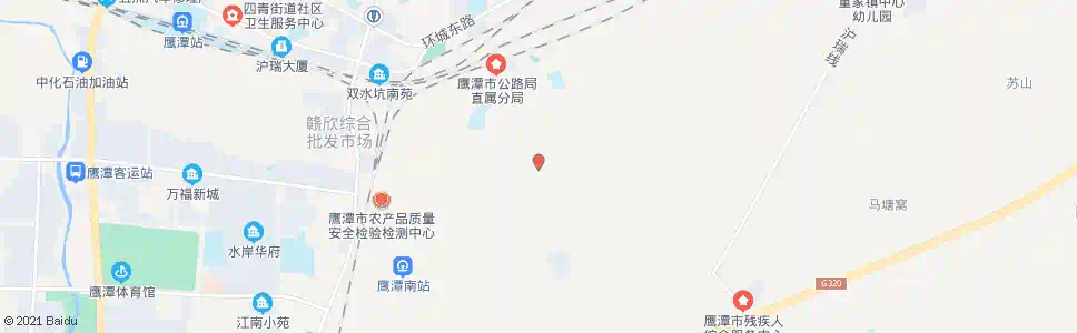 鹰潭西门井边_公交站地图_鹰潭公交_妙搜公交查询2025