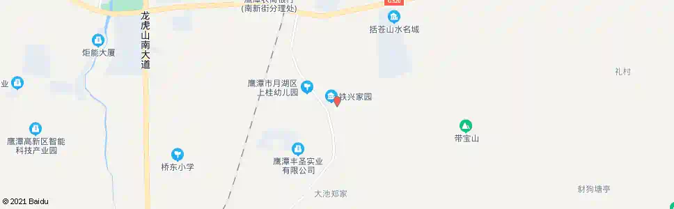 鹰潭李家村_公交站地图_鹰潭公交_妙搜公交查询2025
