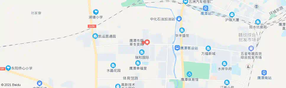 鹰潭瑞和国际_公交站地图_鹰潭公交_妙搜公交查询2025