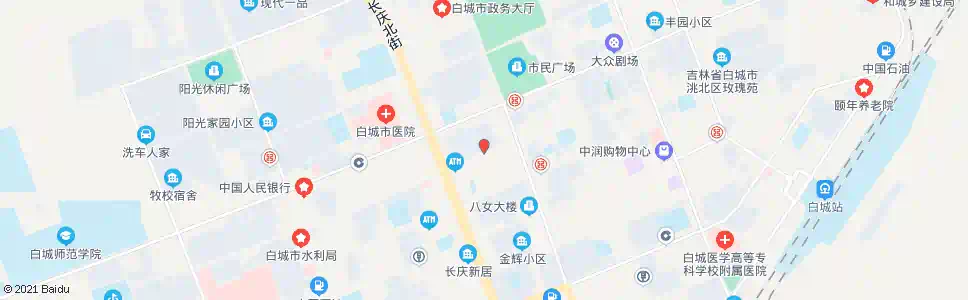 白城白城商场_公交站地图_白城公交_妙搜公交查询2025