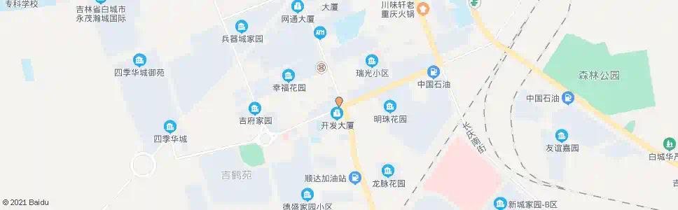 白城广电大厦_公交站地图_白城公交_妙搜公交查询2025