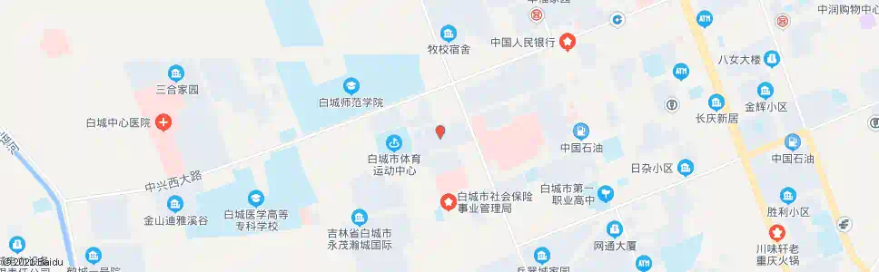 白城电业大院_公交站地图_白城公交_妙搜公交查询2025