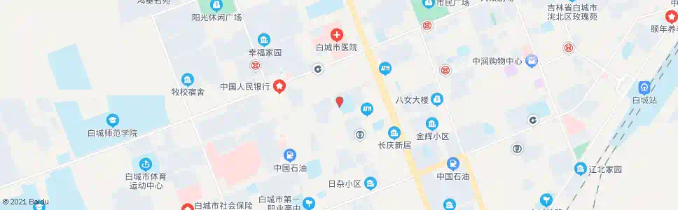 白城文化小学_公交站地图_白城公交_妙搜公交查询2025