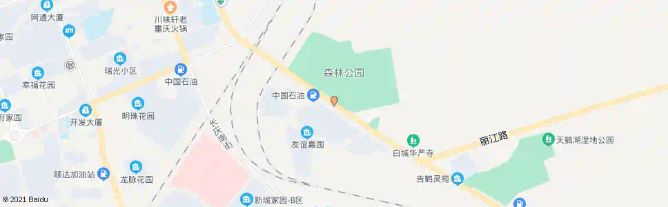 白城森林公园_公交站地图_白城公交_妙搜公交查询2025