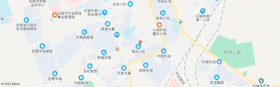 白城防疫站_公交站地图_白城公交_妙搜公交查询2025