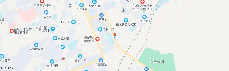 白城联通(金辉南街)_公交站地图_白城公交_妙搜公交查询2025