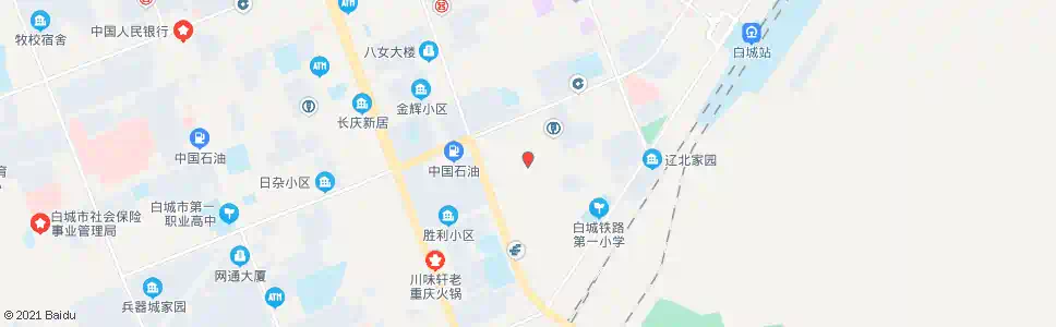 白城仁兴体育场_公交站地图_白城公交_妙搜公交查询2025