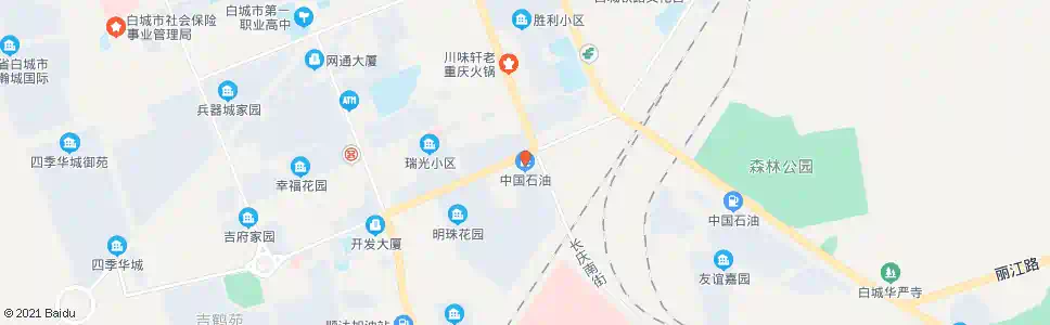 白城胜利市场_公交站地图_白城公交_妙搜公交查询2025