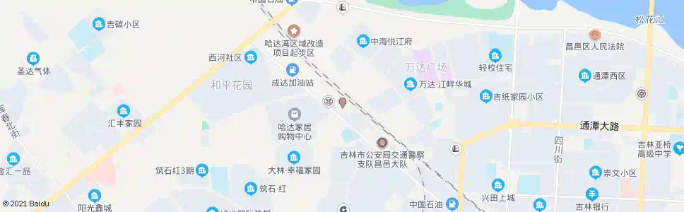 白城肉食水产批发市场_公交站地图_白城公交_妙搜公交查询2025