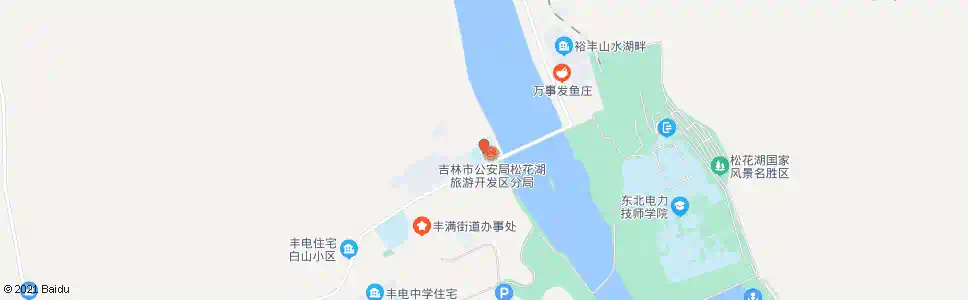 白山电厂文化宫_公交站地图_白山公交_妙搜公交查询2025