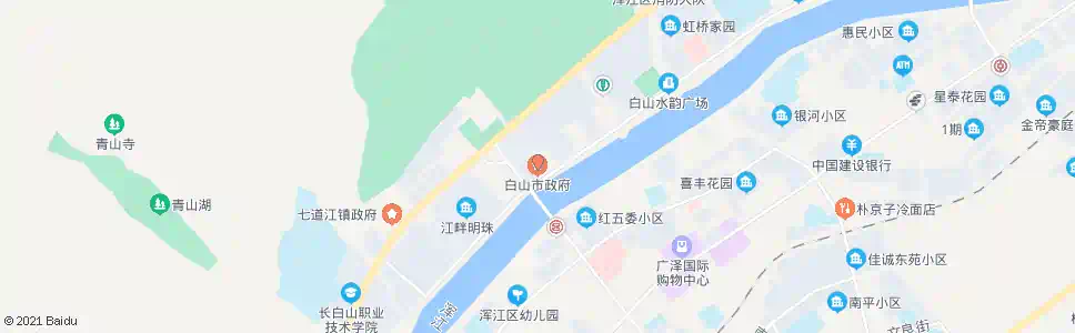 白山市政府_公交站地图_白山公交_妙搜公交查询2025