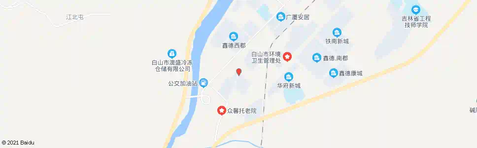白山看守所_公交站地图_白山公交_妙搜公交查询2025