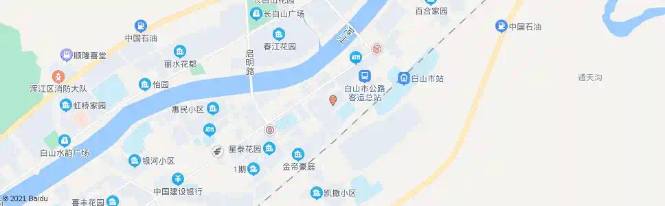 白山铁路小区_公交站地图_白山公交_妙搜公交查询2025