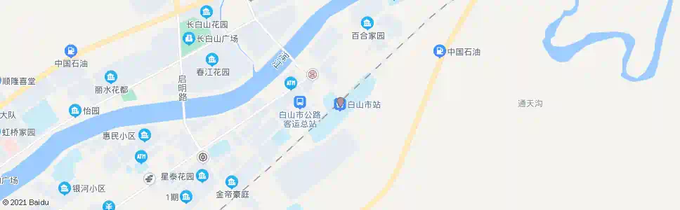 白山河口_公交站地图_白山公交_妙搜公交查询2025