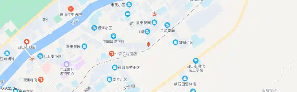 白山卫国小学_公交站地图_白山公交_妙搜公交查询2025