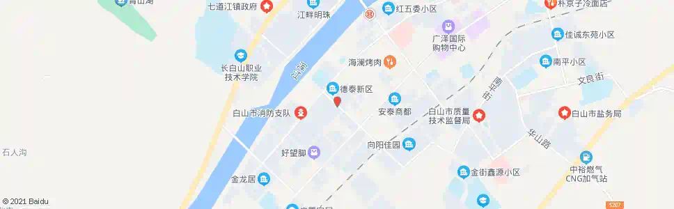 白山向阳_公交站地图_白山公交_妙搜公交查询2025