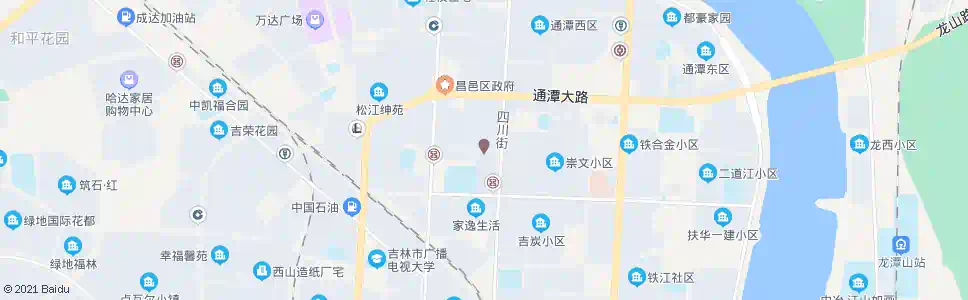 白山一建公司_公交站地图_白山公交_妙搜公交查询2025