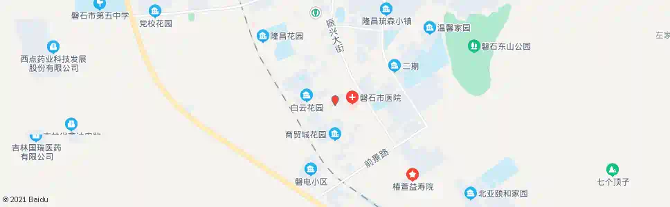 白山保健院_公交站地图_白山公交_妙搜公交查询2025