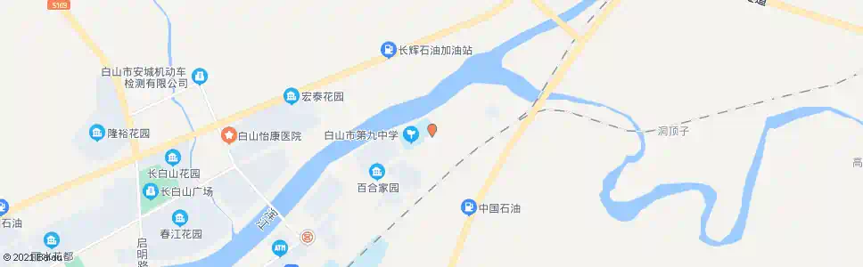 白山河口小学_公交站地图_白山公交_妙搜公交查询2025