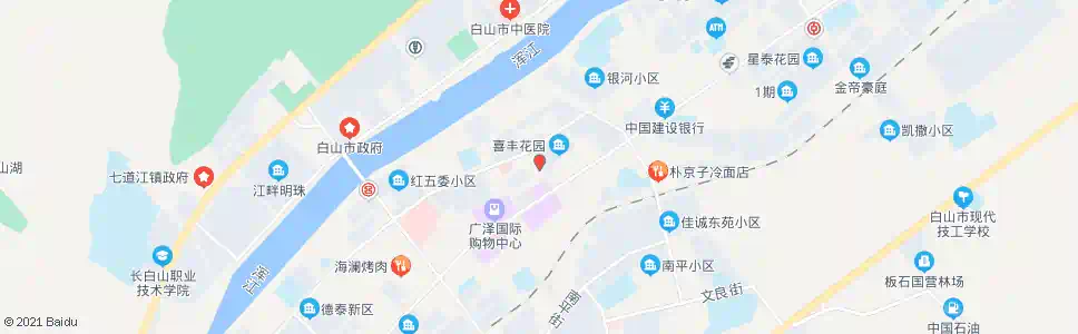 白山三江_公交站地图_白山公交_妙搜公交查询2025