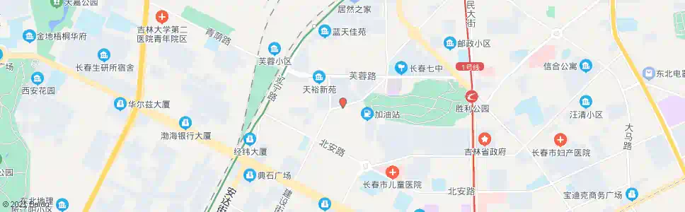 长春白菊路_公交站地图_长春公交_妙搜公交查询2025