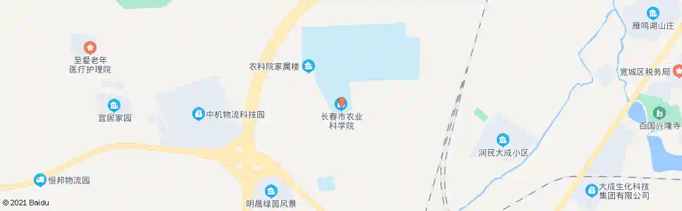 长春农业科学研究院_公交站地图_长春公交_妙搜公交查询2025