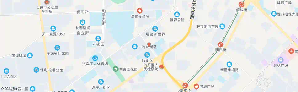 长春锦城大街_公交站地图_长春公交_妙搜公交查询2025