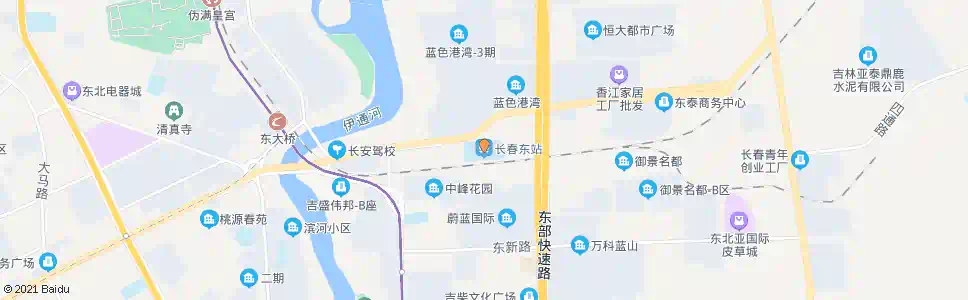 长春乐东_公交站地图_长春公交_妙搜公交查询2025