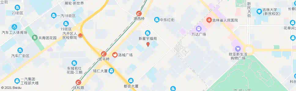 长春四十五中学_公交站地图_长春公交_妙搜公交查询2025