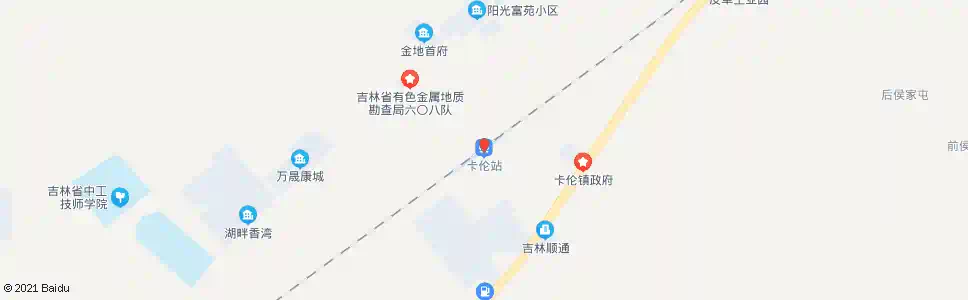 长春卡伦_公交站地图_长春公交_妙搜公交查询2025