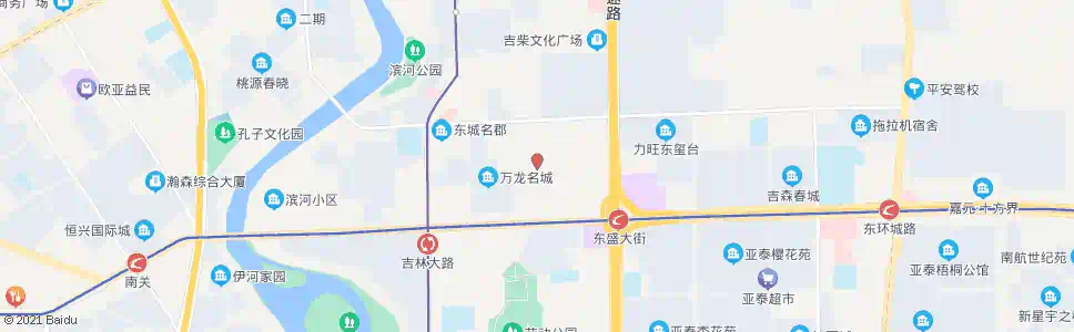 长春长江花园小区_公交站地图_长春公交_妙搜公交查询2025