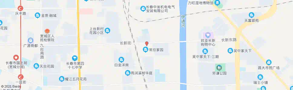 长春团山街_公交站地图_长春公交_妙搜公交查询2025