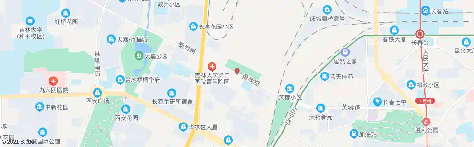 长春市八十八中学_公交站地图_长春公交_妙搜公交查询2025