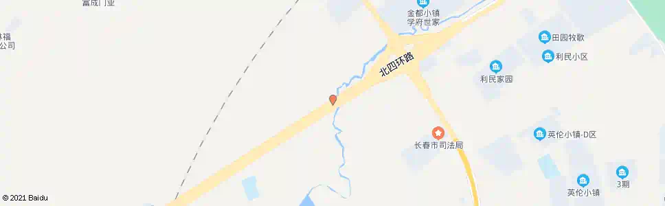长春北四环路_公交站地图_长春公交_妙搜公交查询2025