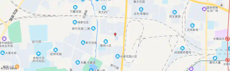 长春青欣一路_公交站地图_长春公交_妙搜公交查询2025